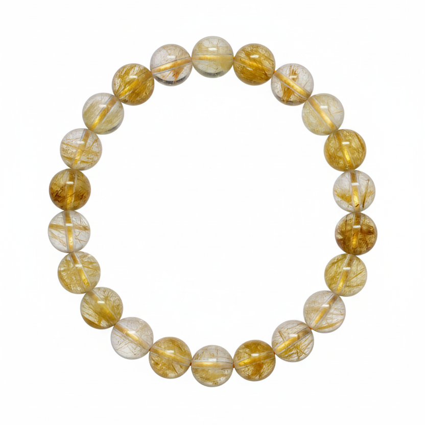 Single Golden Healer Quartz Bracelet