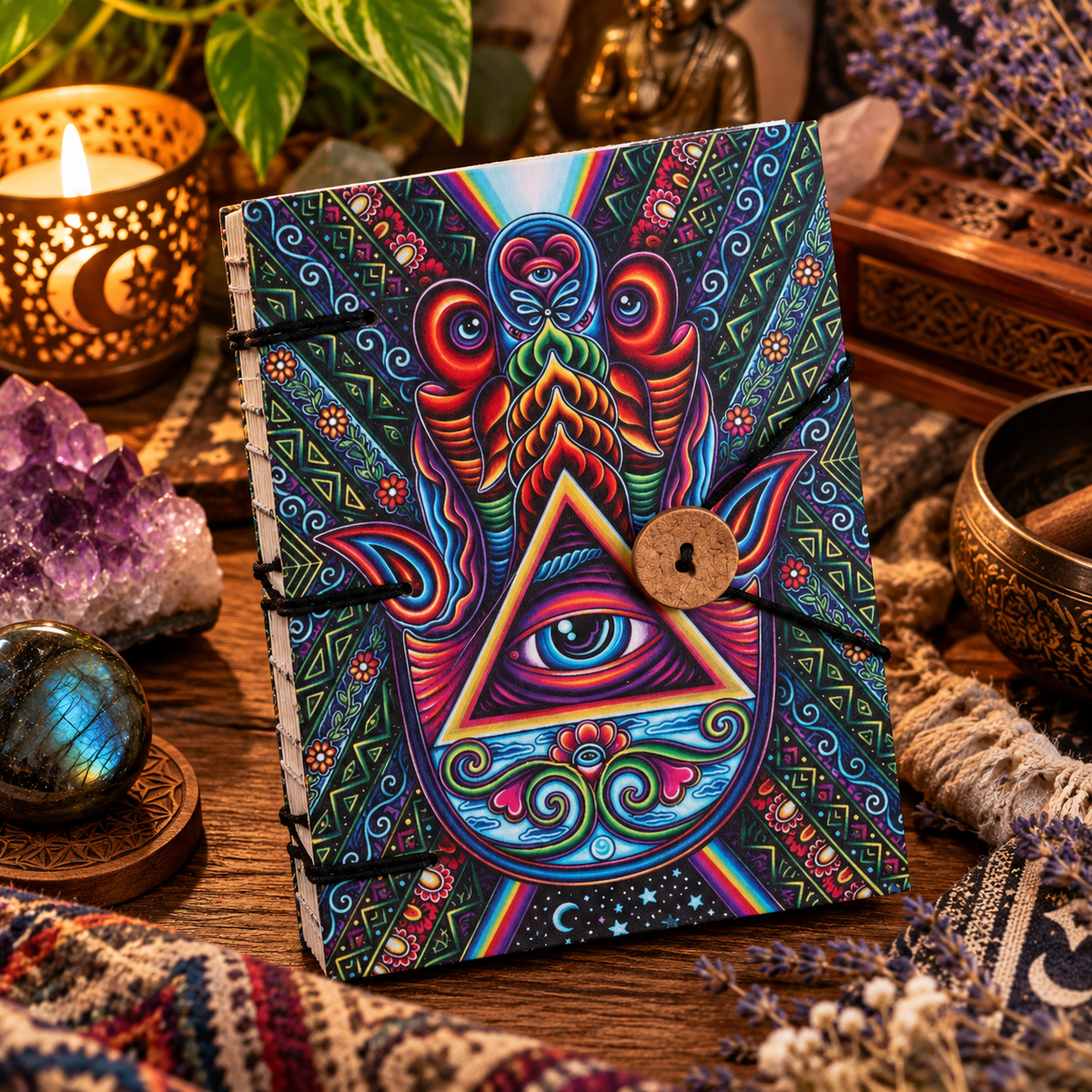 Hamsa Hand Journal 14cm x 20cm
