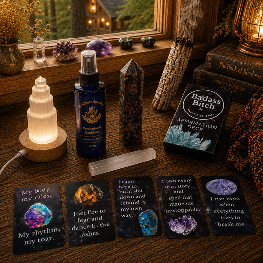 Home-energy-reset-kit_Embrace_Bohemia -Badass Bitch Edition