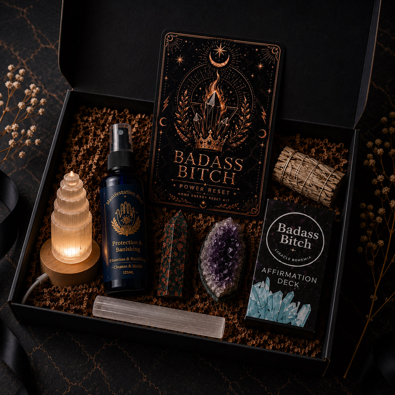 Home Energy Reset Kit - Badass Bitch Edition-Embrace Bohemia 