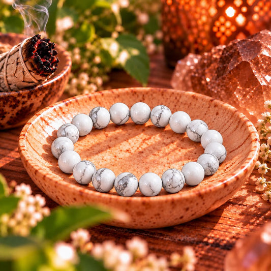 Howlite – Calming Patience Bracelet