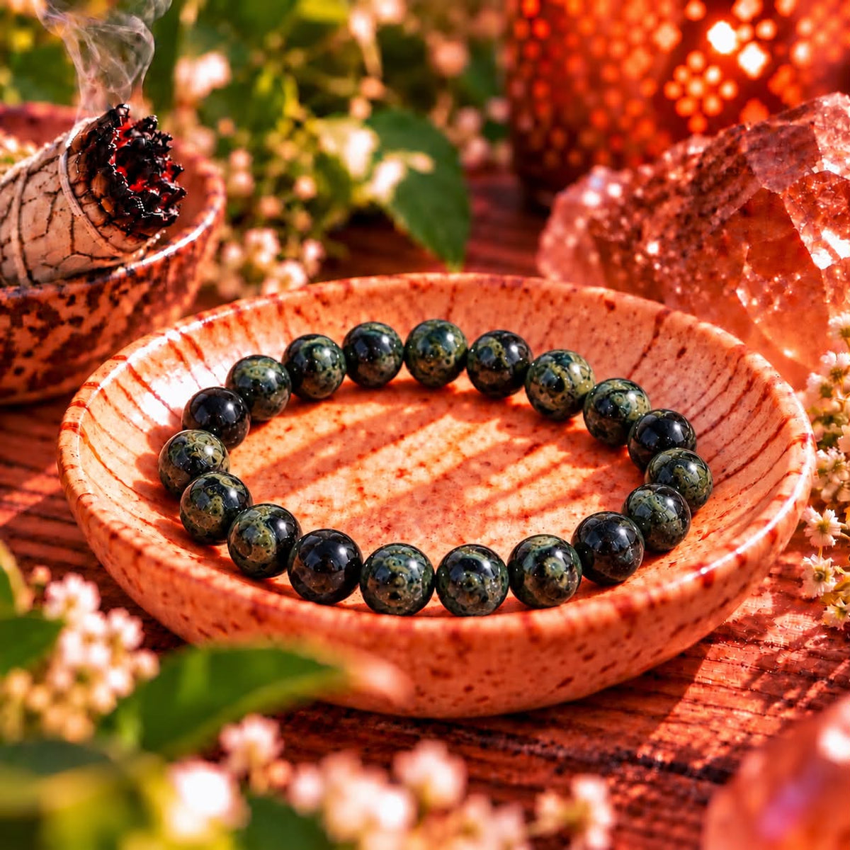 Kambaba Jasper – Ancient Wisdom Bracelet