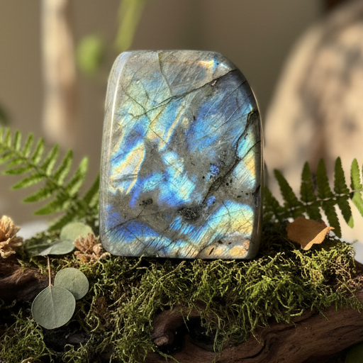 Labradorite Freeform 233g - Blue & Gold Flash