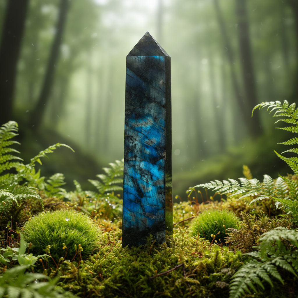 Labradorite Tower 528g-Embrace Bohemia 