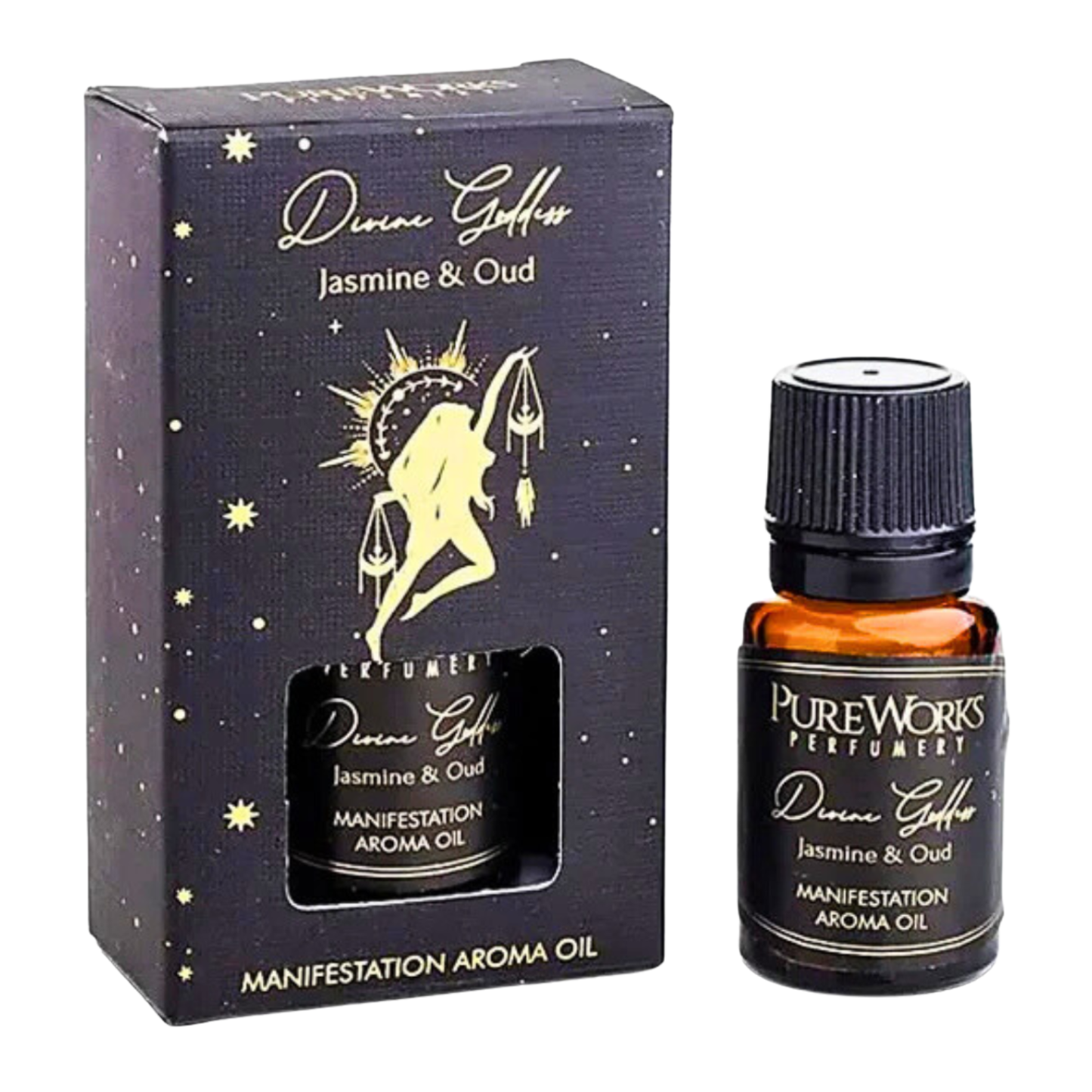 Aryya Bamboo Diffuser + 6 Esoteric Essential Oil Blends Bundle