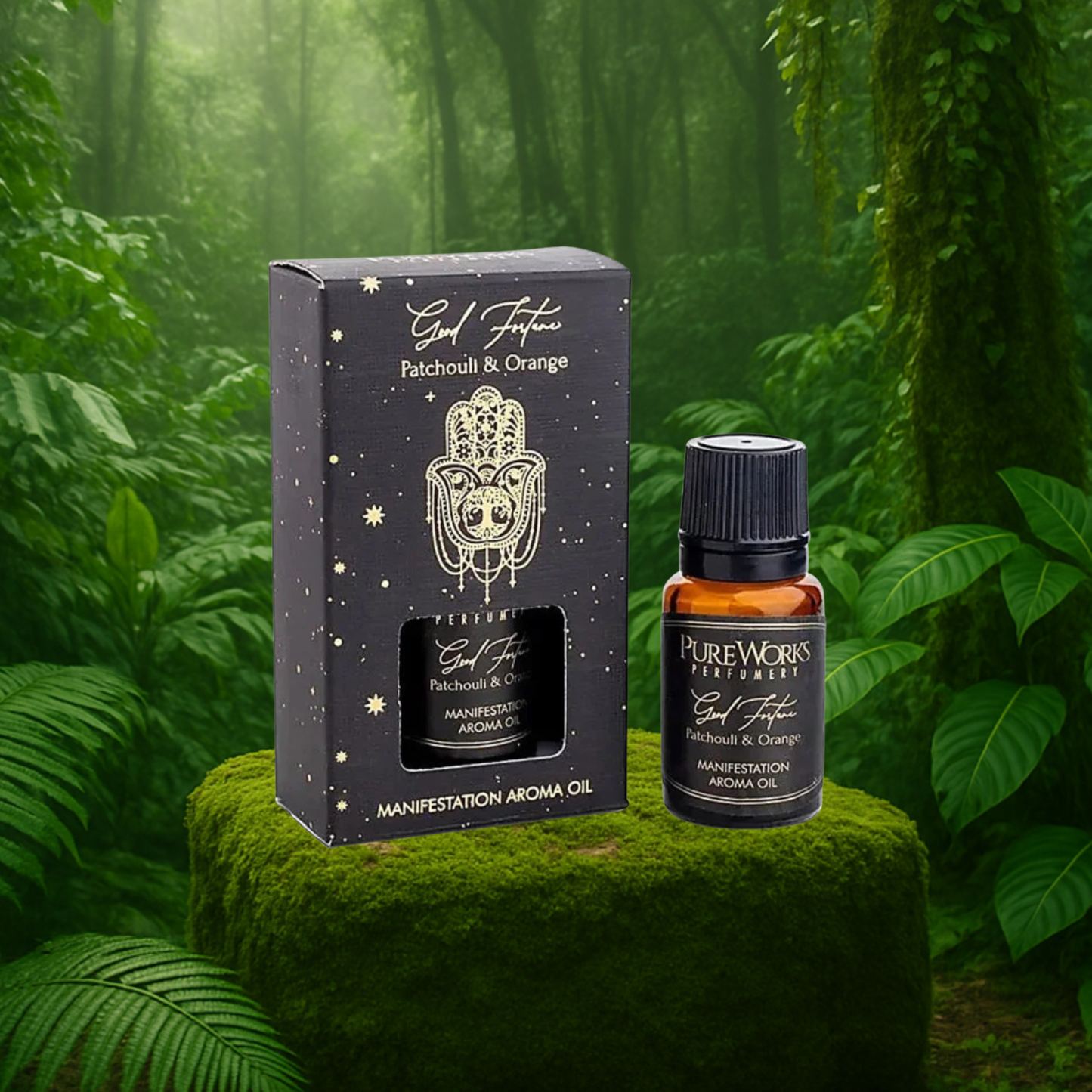 Aryya Bamboo Diffuser + 6 Esoteric Essential Oil Blends Bundle