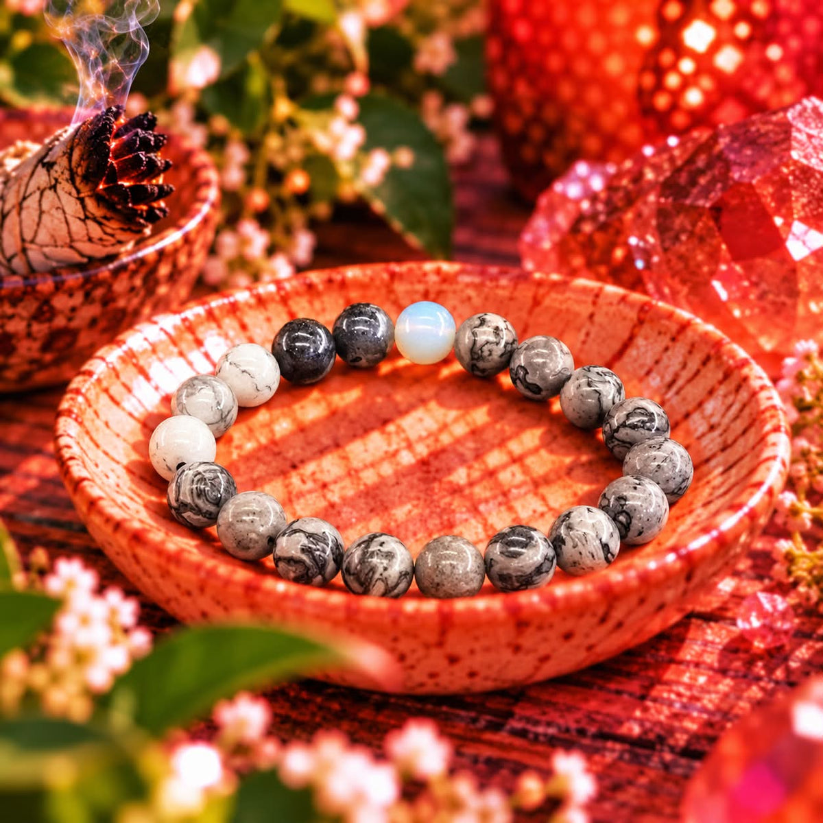 Moon Energy Bracelet – Intuition, Protection & Divine Feminine Flow