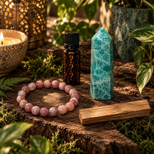 Mystery Seeker Box – Crystal Tower, Bracelet & Ritual Roller