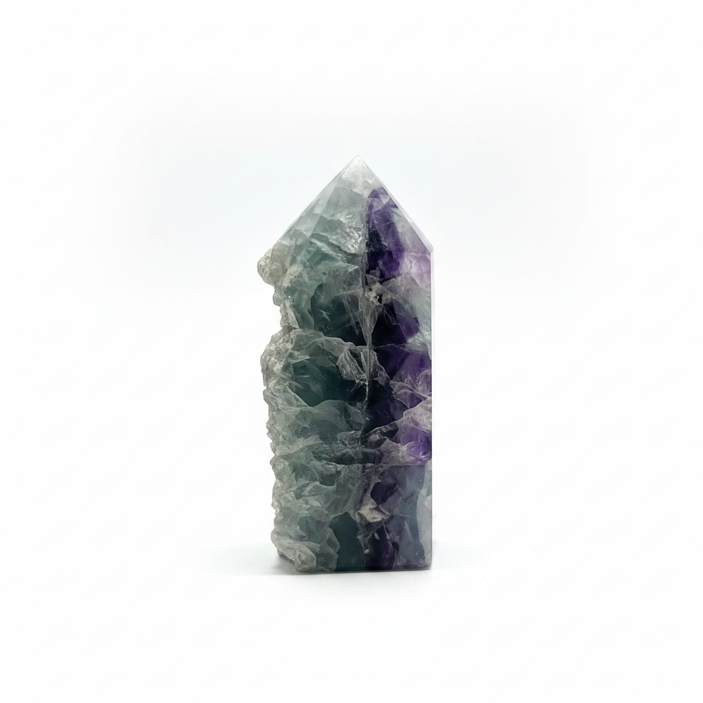Rainbow Fluorite Tower 146g-Embrace Bohemia 1