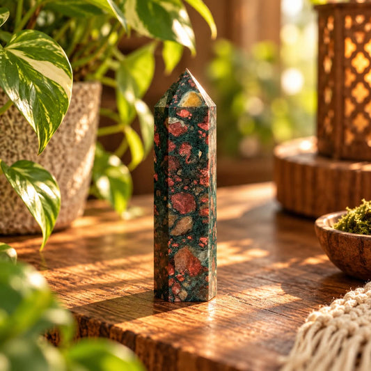 Rainforest Jasper Tower 7-10cm