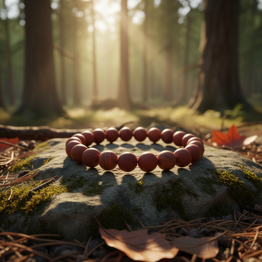 Red Jasper – Grounded Vitality Bracelet Embrace Bohemia