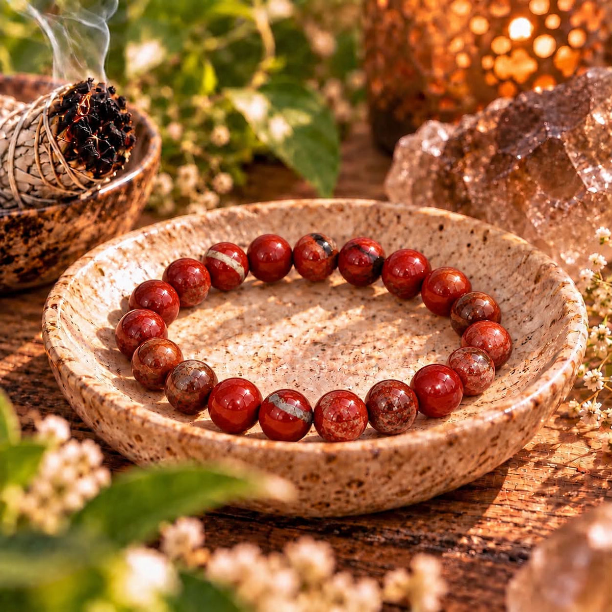 Red Jasper – Grounded Vitality Bracelet