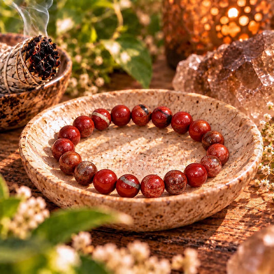 Red Jasper – Grounded Vitality Bracelet