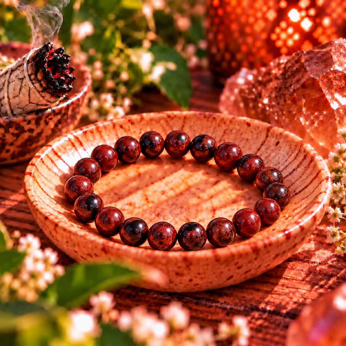Red Obsidian – Protection & Passion Bracelet