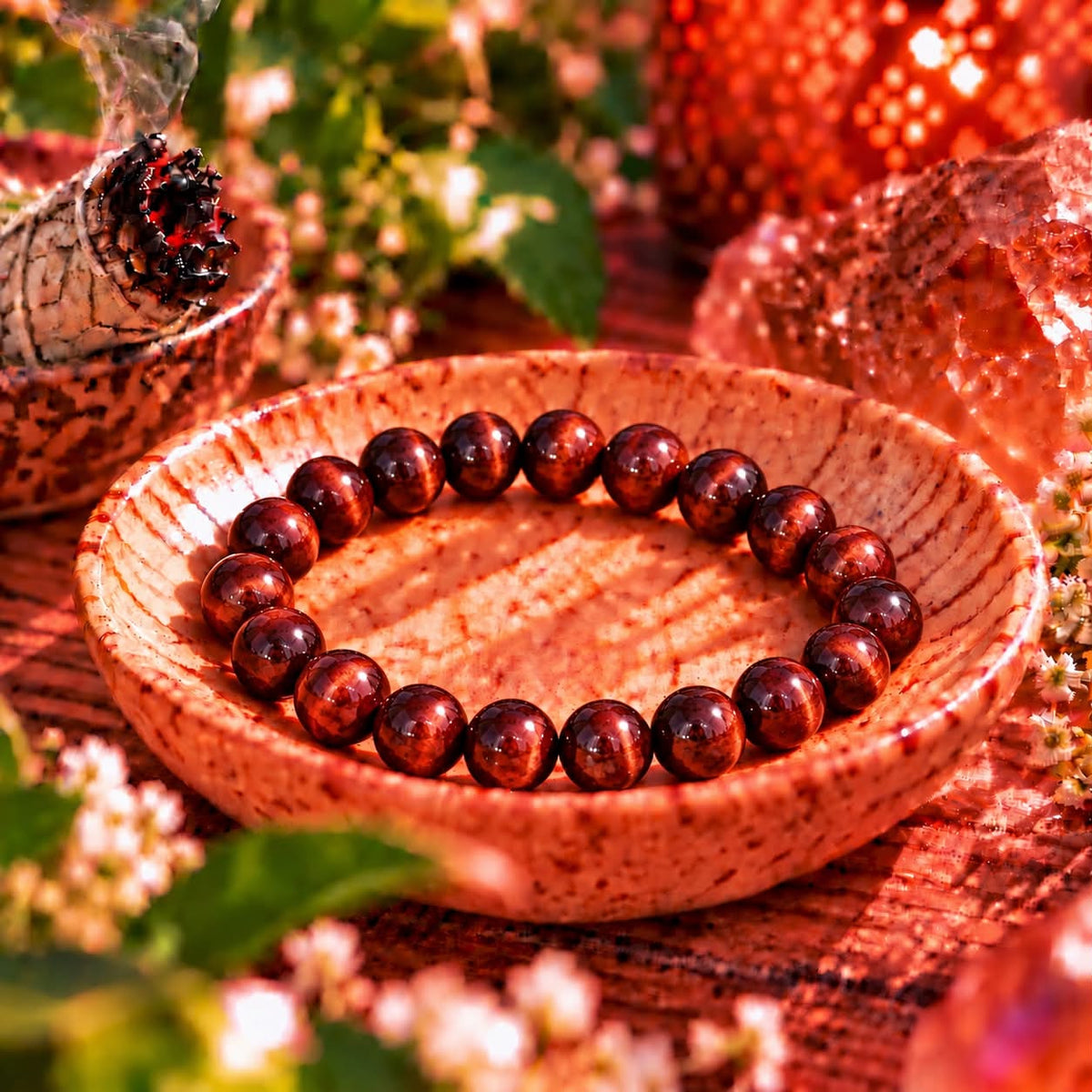 Red Tiger's Eye – Motivation & Courage Bracelet