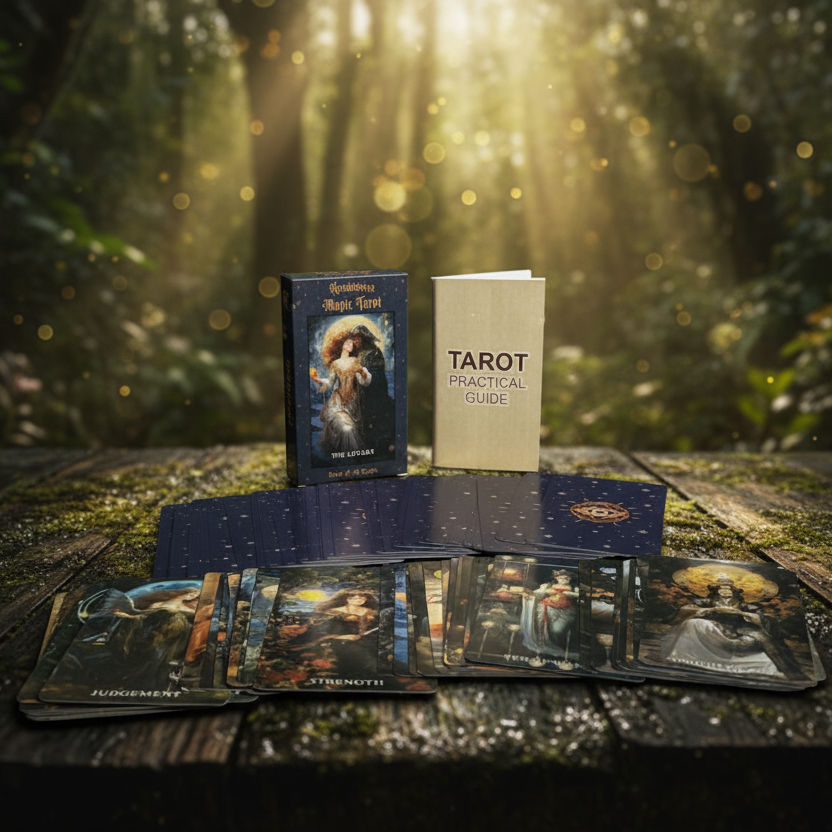 Renaissance Magic Tarot - Deck of 78 Cards-Embrace Bohemia