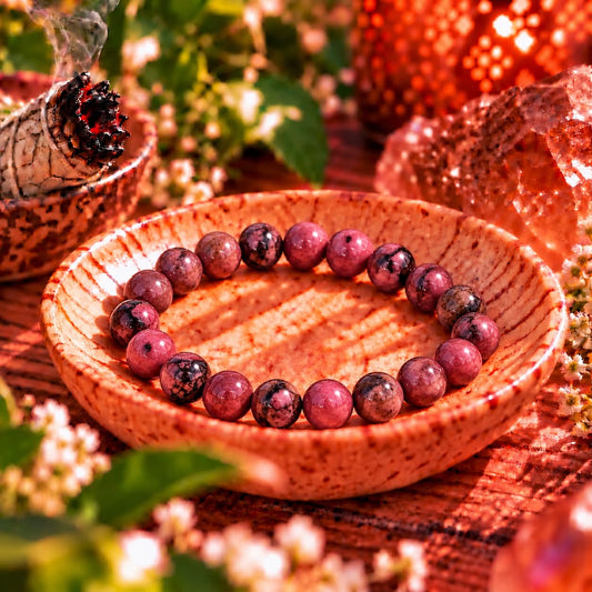 Rhodonite – Compassionate Heart Bracelet