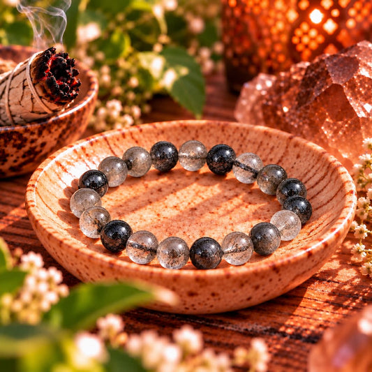 Rutilated Quartz – Golden Light Bracelet