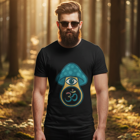 Sacred Awakening Tee – Forest Scene