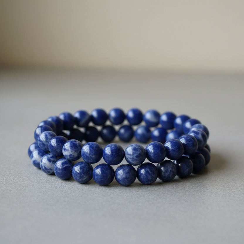 Sodalite 8mm Bracelet - No Charm