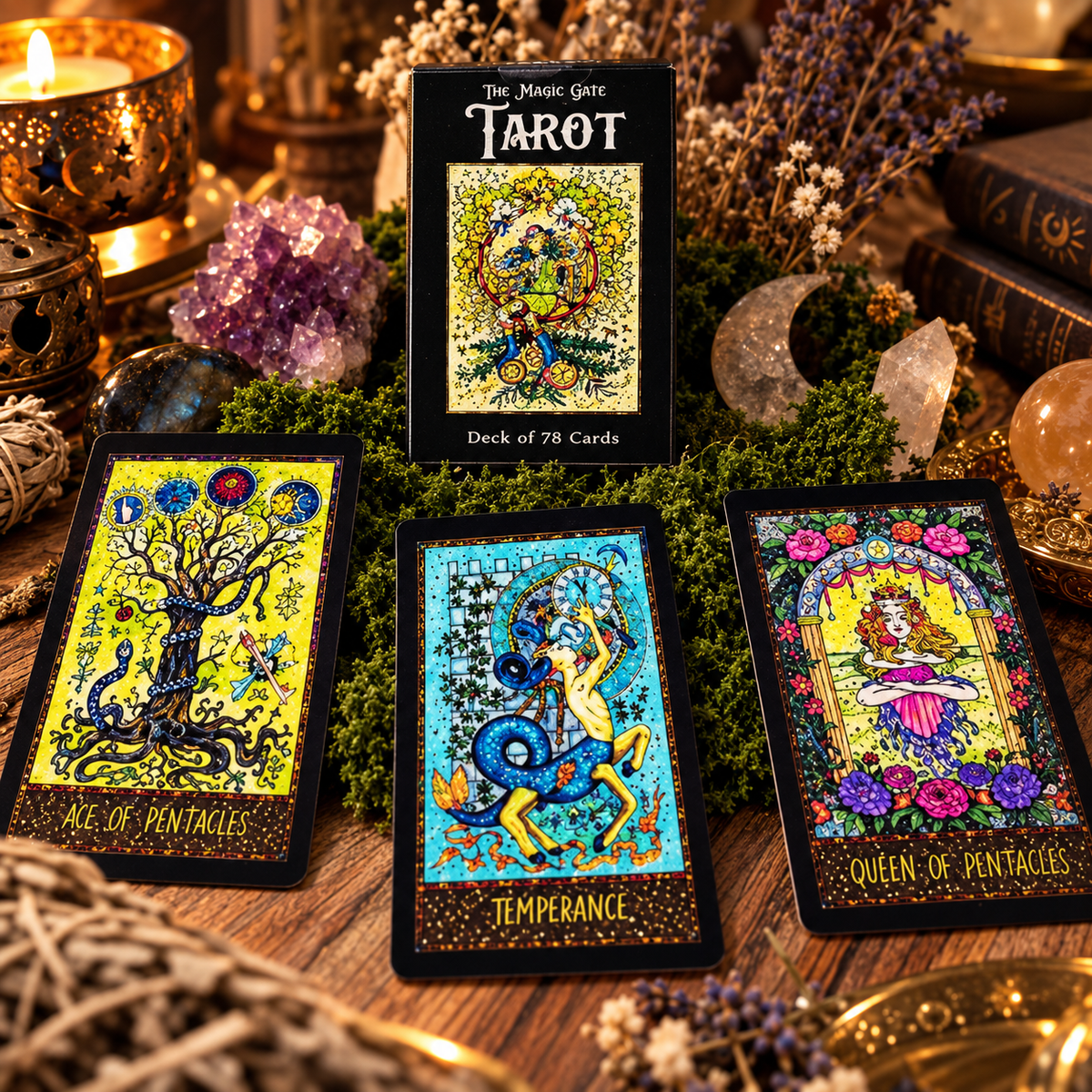 The Magic Gate Tarot - Deck of 78 Cards
