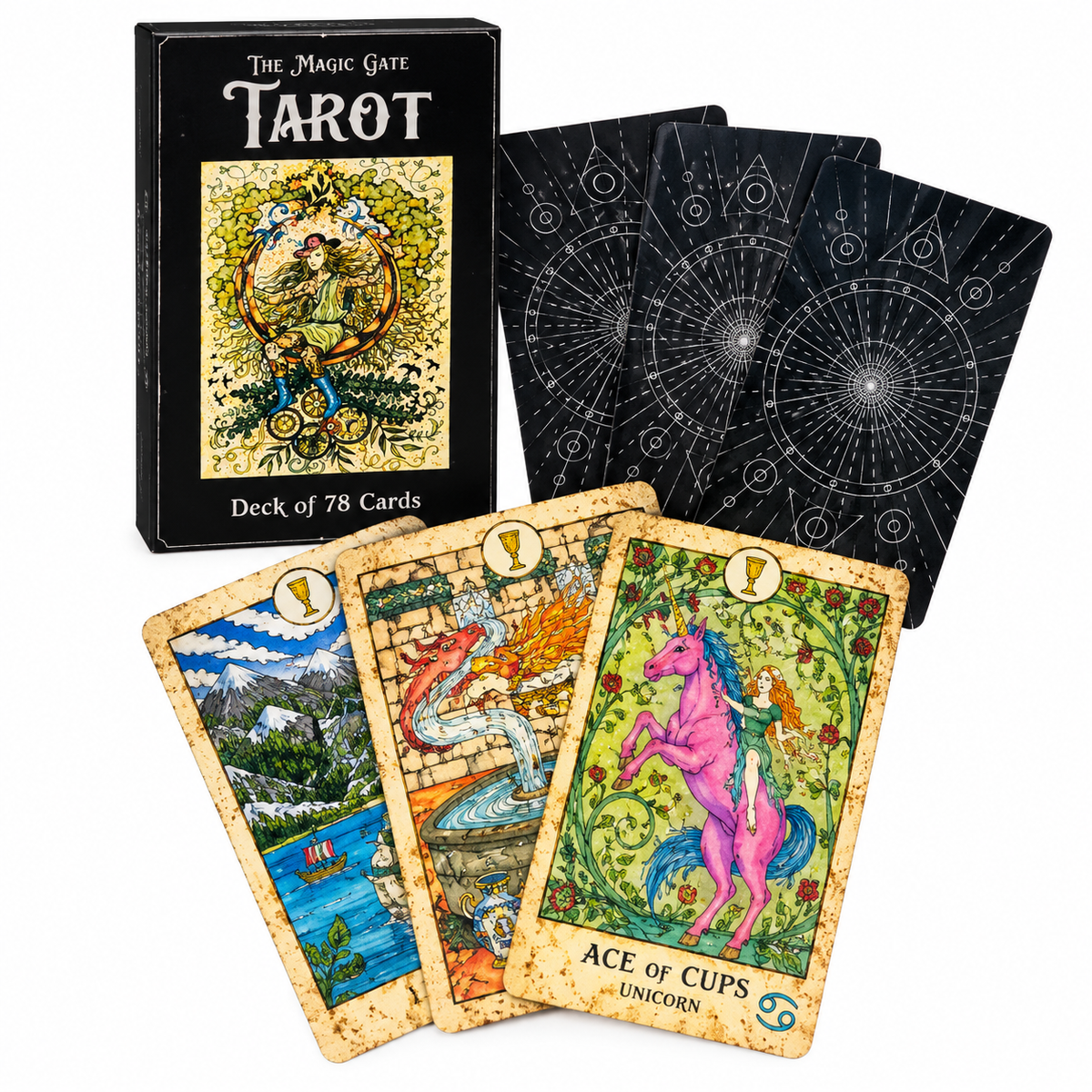 The Magic Gate Tarot - Deck of 78 Cards