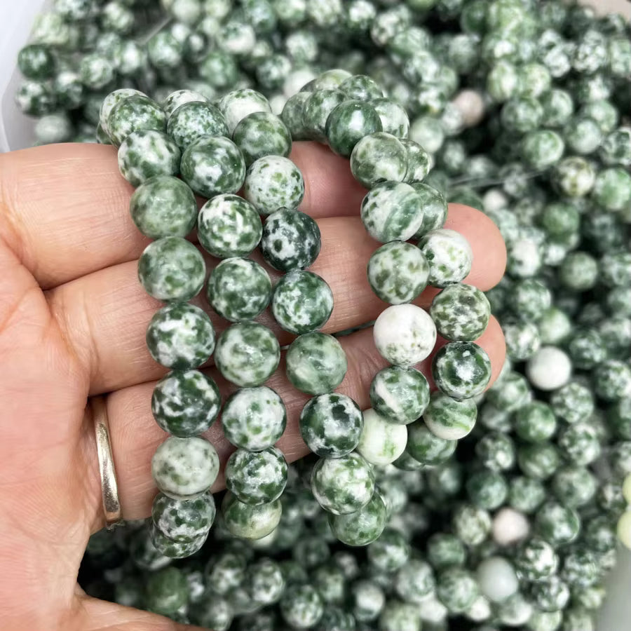 🌳 Tree Agate – Deep Connection Bracelet