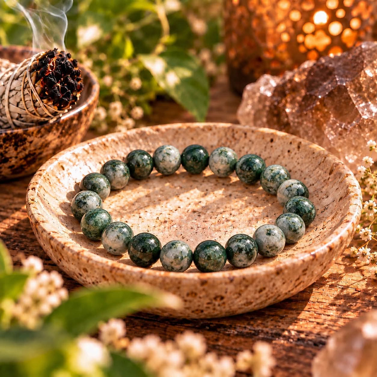 Tree Agate – Deep Connection Bracelet