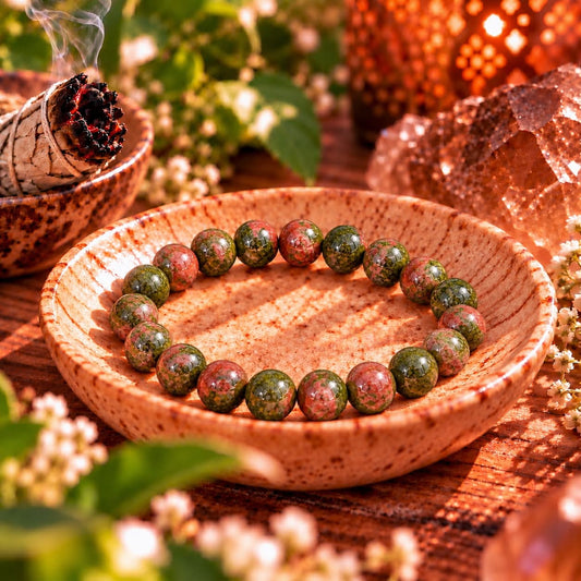 Unakite – Emotional Balance Bracelet