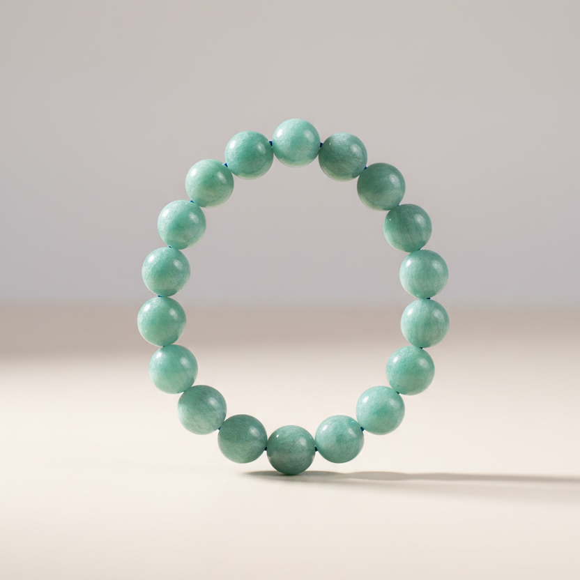 Amazonite Soothing Truth Bracelet Standing