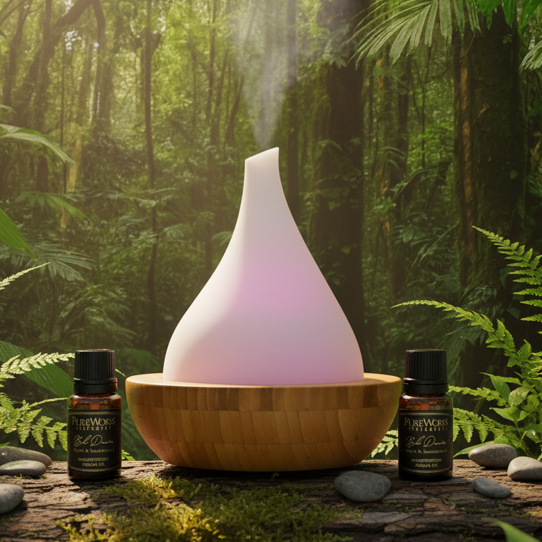 Aryya Bamboo Diffuser Natural Outdoor Scene