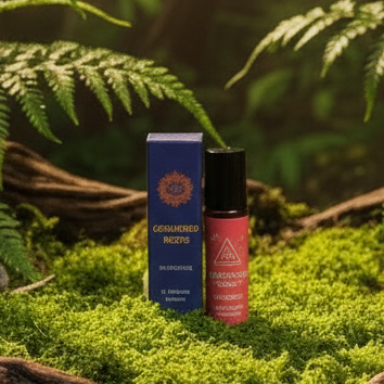 Grounded Roots Pulse Roller - Close-up with Tree Roots