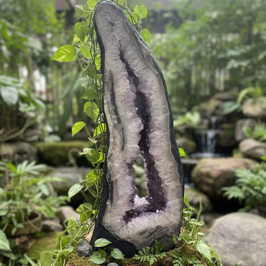 Amethyst Cathedral 41kg - Statement Geode Xmas Special