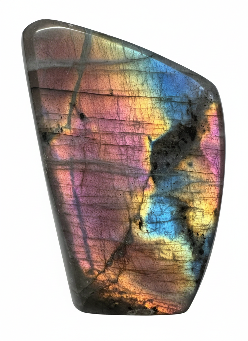 Labradorite Freeform 356g - Rainbow Flash