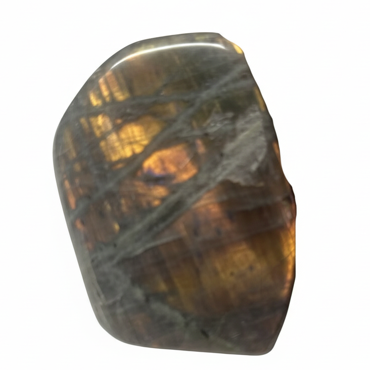Labradorite Freeform 497g - Golden Flash Xmas Special