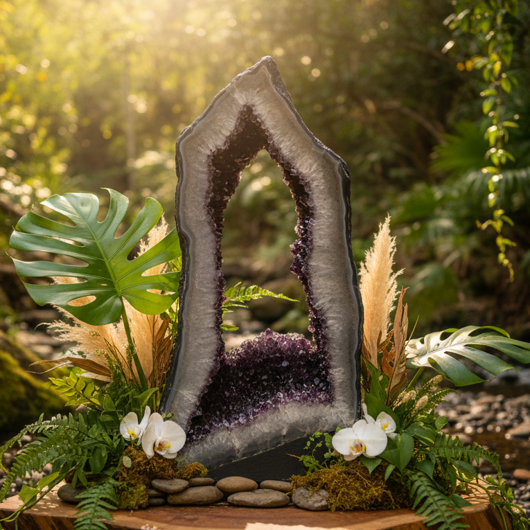Amethyst Portal 43kg - Cathedral Geode Xmas Special
