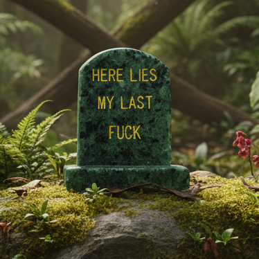 Ruby zoisite headstone in natural setting - original colors preserved