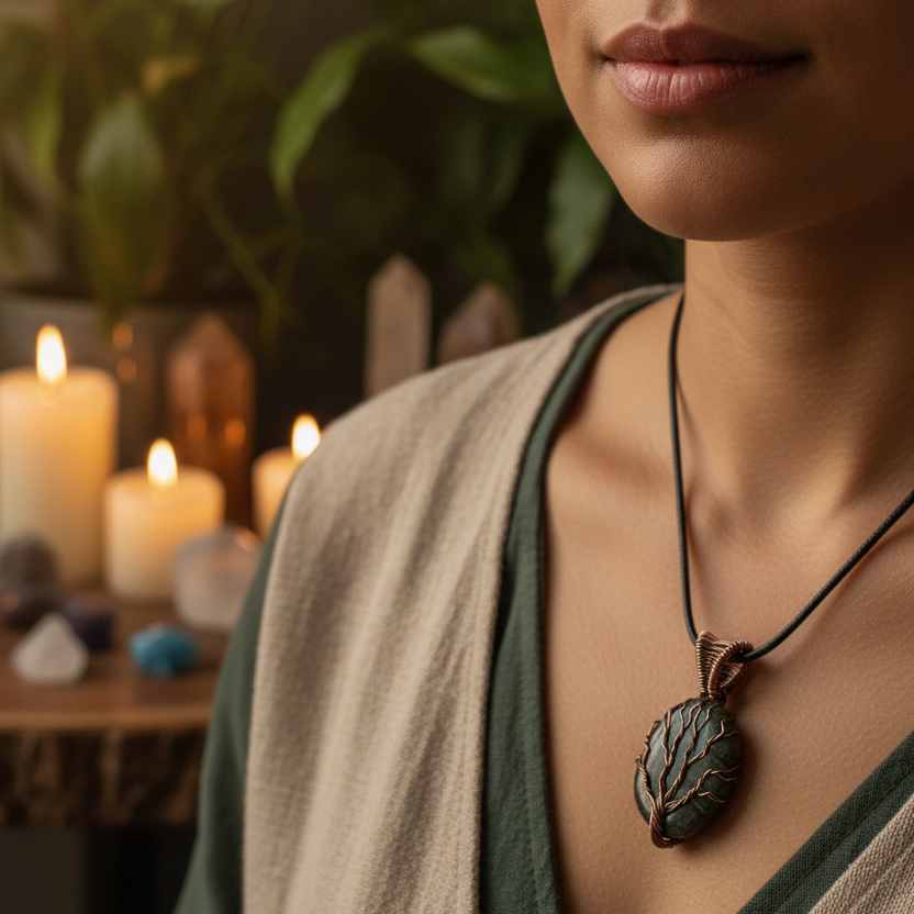 Tree of Life Pendant Lifestyle Photo