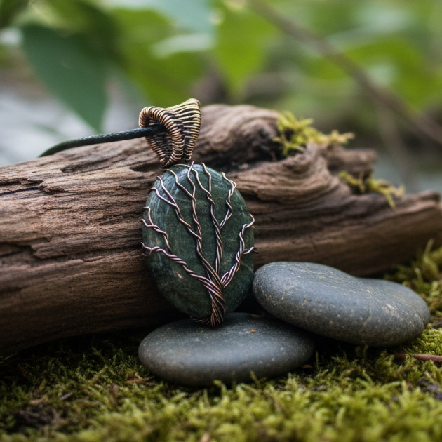 Tree of Life Pendant - Natural Setting